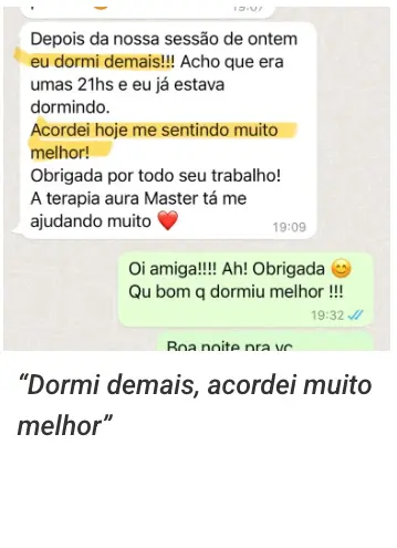 Depoimento: Dormi demais, acordei muito melhor