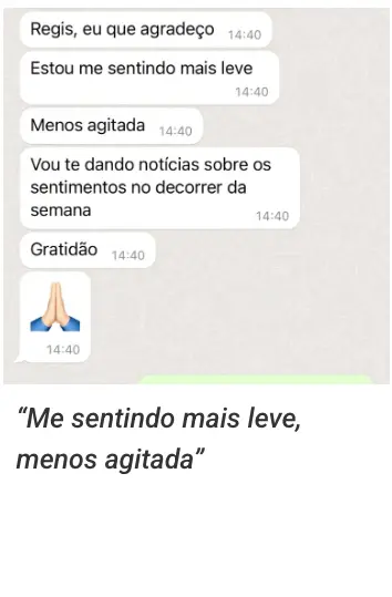 Depoimento: Me sentindo mais leve, menos agitada